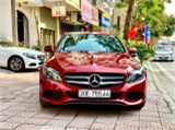 Bán Xe Mercedes Benz C class C200 2017 Màu đỏ nội thất đen.90 Nguyễn Văn Cừ Hà Nội
