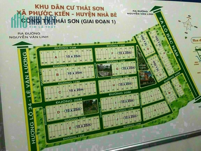 Bán gấp cặp đất biệt thự Thái Sơn 1, Đường 20m 96tr/m2 và đường 12m giá 62tr/m2. LH 0909632840