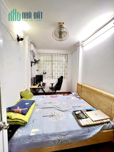 Bán nhà Phương Mai 55m2 x 5T, 3 gác tránh, ngõ rộng, gần phố,  nhỉnh 4 tỷ,  lh 0966037496