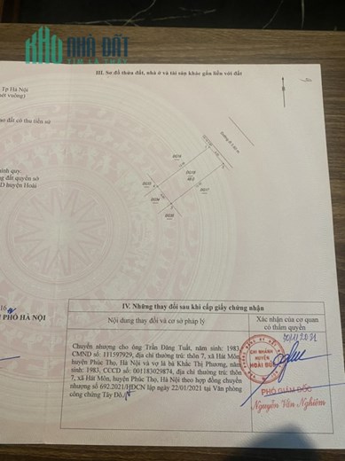 ĐẤU GIÁ YÊN VĨNH KIM CHUNG 48M VIEW TRƯỜNG HỌC
