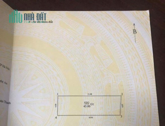 Bán nhà Khương Đình 45m x 5 tầng, mt: 4m, nở hậu, gần ô tô