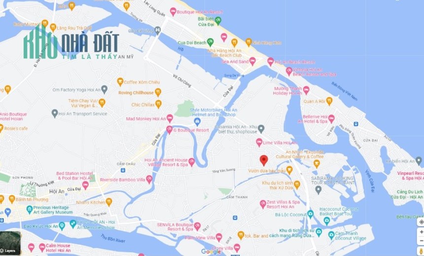 .Đất gần Phố Cổ Hội An, MT đường 10m5, Tống Văn Sương, 109m2, ngang 6