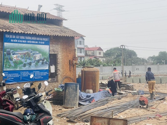 Cần tiền bán nhanh mảnh đất 53,3m Mạch Lũng - Đại Mạch Đông Anh HN