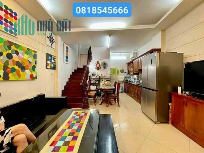 NHÀ ĐẸP PHỐ CỔ 5 TẦNG ÔTÔ ĐẬU ĐỖ CỔNG NHÀ MÌNH LUÔN - DT: 57M2 SỔ ĐỎ MT: 4.2M 3 PHÒNG NGỦ RỘNG