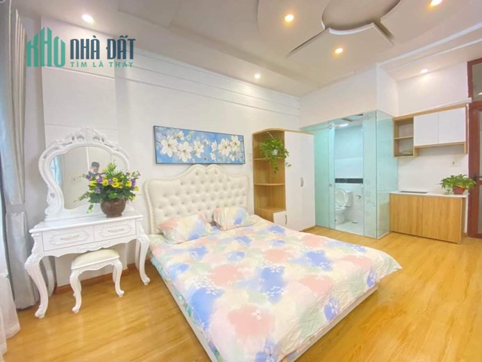 Bán toà CCMN Nguyễn Văn Huyên 25 phòng, DT 135triệu/tháng,full nội thất 5*, thang máy102m- 14.5 tỷ