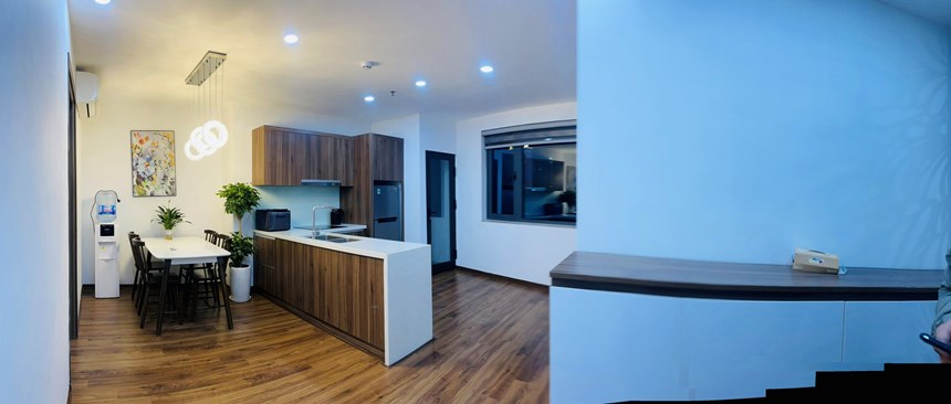 Cho Thuê Căn Hộ cao cấp Mặt Phố chỉ việc sách vali vào ở view hồ cực chill.