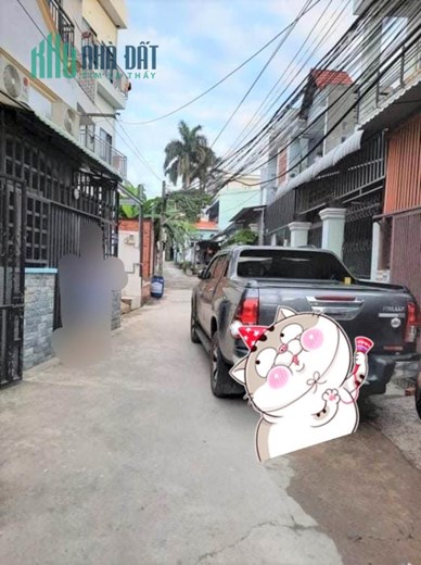 HẺM XE HƠI, ĐƯỜNG SỐ 2,TĂNG NHƠN PHÚ B, THỦ ĐỨC, ĐÚC ĐẸP KIÊN CỐ, 54M2