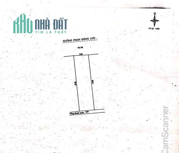 Nhà 1,5 tầng mặt tiền Phan Đăng Lưu cần bán 13 ty