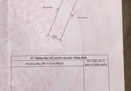 Bán đất mặt đường Nguyễn Công Hoà - Lê Chân 148m, mặt tiền 8.2m GIÁ 110 tr/m