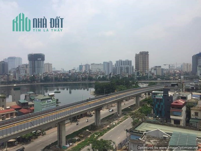Bán 360 triệu/m nhà phố Hào Nam, Đống Đa, 61m, 10m mặt tiền, lô góc, giá 22 tỷ