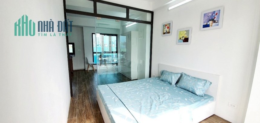 Bán CCMN ngõ 68 Triều Khúc, Thanh Trì, 96m2x8T, 26PKK, doanh thu 1.4 tỷ
