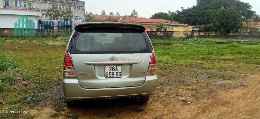 Bán gấp Inova 2007. Tư nhân. Ko taxi