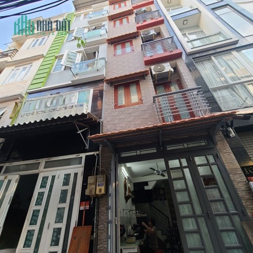 Bán Nhà Trung Tâm Lê Văn Sỹ Q3 - 5 Tầng BTCT  4PN  Hẻm 4m -Giá 6.4 Tỷ