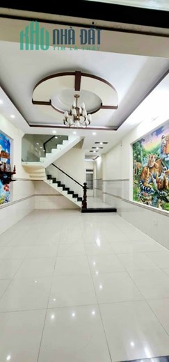 NHÀ MẶT TIỀN ĐƯỜNG SỐ 6 ,90m2 ,4 tầng nhỉnh 5 tỷ