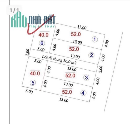 Bán đất Thôn Mỹ Nội Bắc Hồng Đông Anh giá hơn 800tr