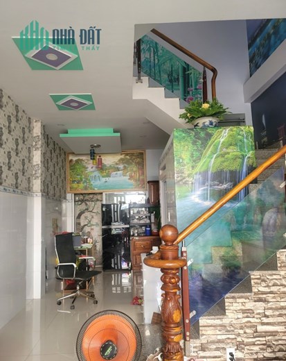 Nhà kế Quận 7, DT 4,22x12, Đường 6m thông, 3 Tầng, Gần Huỳnh Tấn Phát, Kế bên Quận 7, Gía 5.x Tỷ