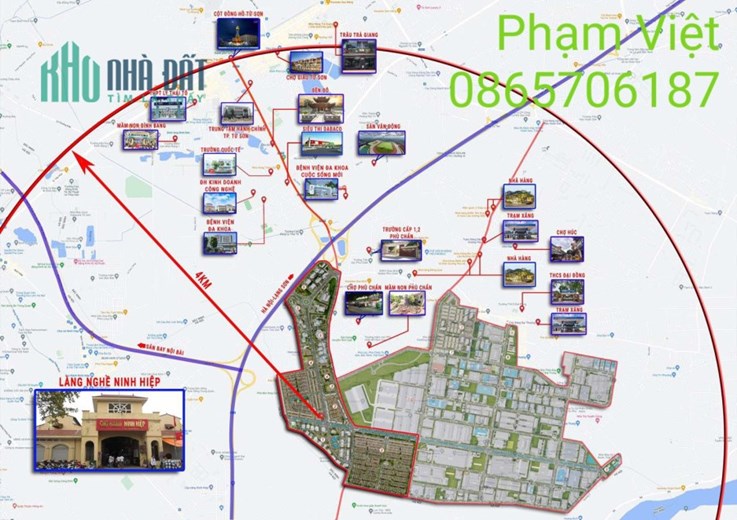 CHỈ TỪ 6,6 TỶ ĐÃ SỞ HỮU NGAY 1 CĂN BIỆT THỰ SONG LẬP TT THÀNH PHỐ TỪ SƠN