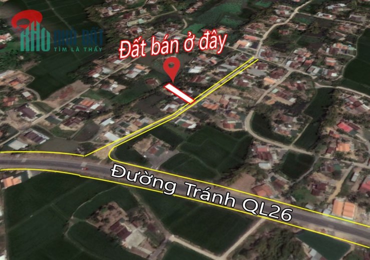 Bán đất Ninh Bình Ninh Hoà Nam Vân Phong gần đường QL26 Ninh Hoà