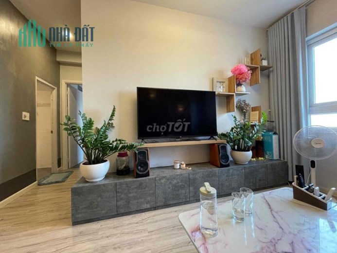 Cần cho thuê CHCC Topaz City Q.8, 70m2, 2Pn, 2tollet, full nội thất
