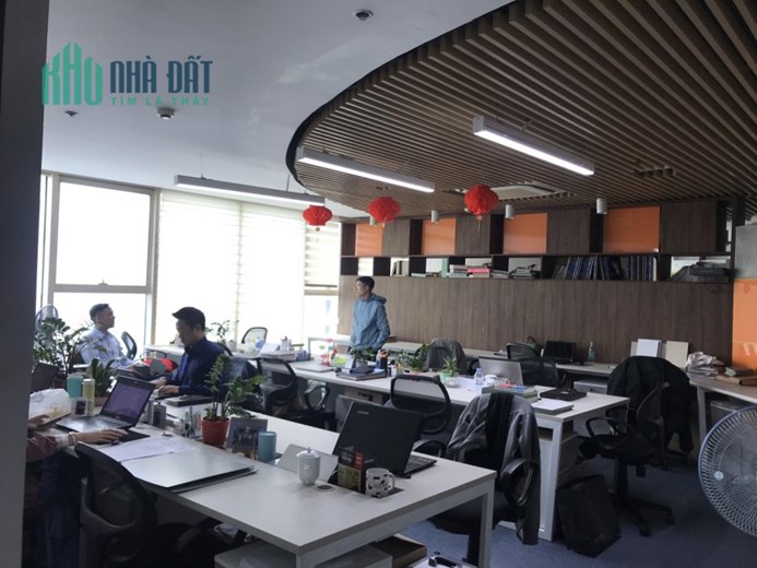Cho thuê văn phòng siêu phẩm 465m2 full nội thất gỗ xịn tòa 319 Tower, Lê Văn Lương, giá rẻ nhất