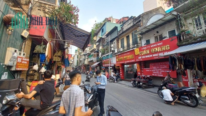 Mặt Phố Hà Trung, Kinh Doanh Vàng Bạc, Ngoại Tệ, Sầm Uất Nhất Hà Thành.