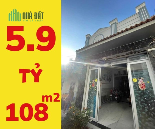 Giảm Cực Sốc - Nhà HXH Huỳnh Tấn Phát, 108 m2, 2 tầng, 4m x 27m, Bình Thuận Quận 7