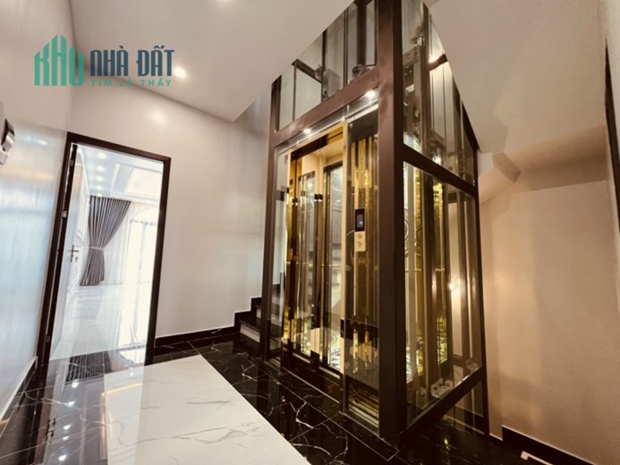 Bán nhà mặt đường Nguyễn Đồn - Trung Lực 5 tầng thang máy Đẳng Cấp GIÁ 10.88 tỉ diện tích 101m