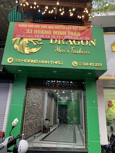 Chính chủ cho thuê nhà 4 tầng mặt đường Hoàng Minh Thảo