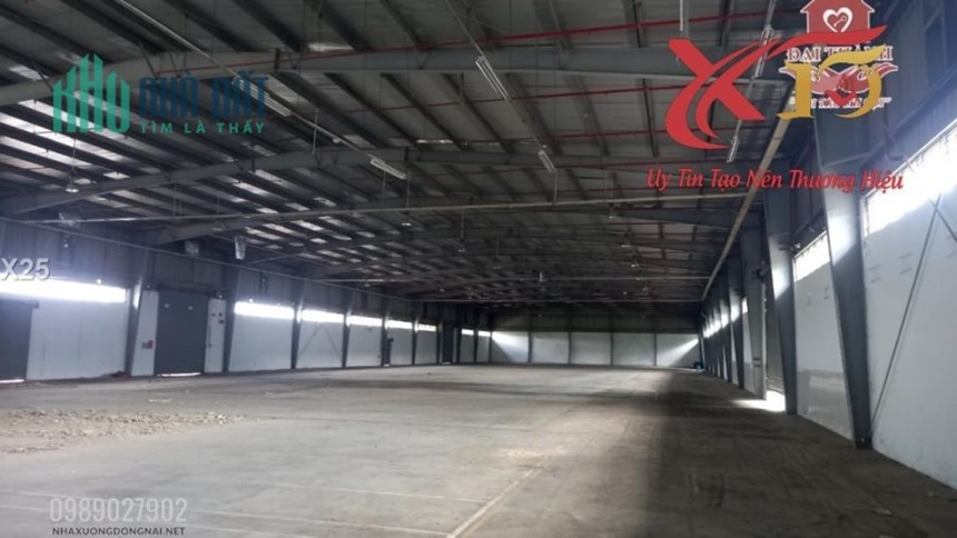 Bán nhà xưởng 2 mặt tiền đường nhựa KCN Nhơn Trạch, Đồng Nai