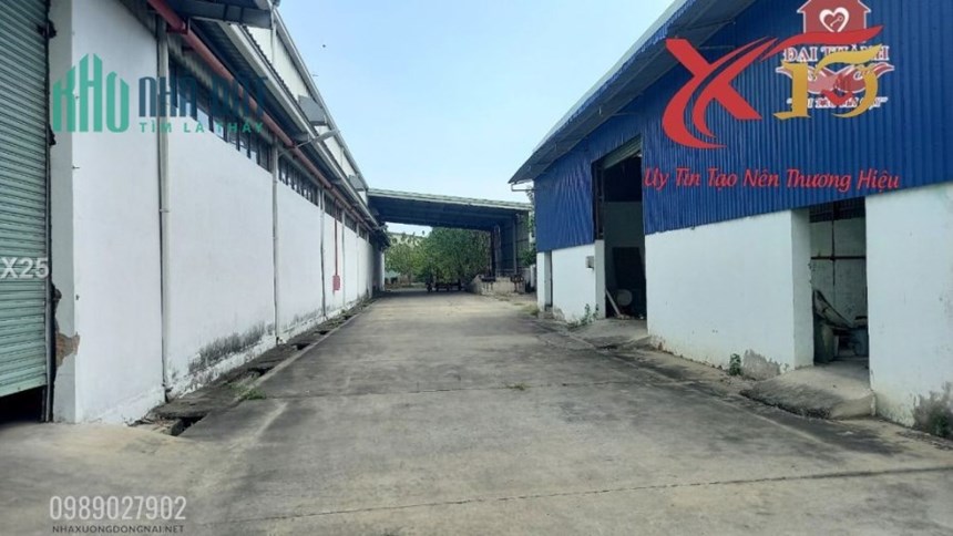 Bán nhà xưởng 2 mặt tiền đường nhựa KCN Nhơn Trạch, Đồng Nai