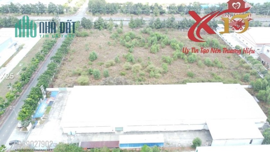 Bán nhà xưởng 2 mặt tiền đường nhựa KCN Nhơn Trạch, Đồng Nai