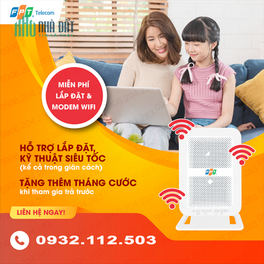 Lắp đặt Internet Truyền hình Camera FPT giá rẻ 0932112503