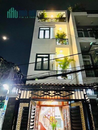 Bán Nhà Tô Hiệu hẻm 8m KD - 65m2 - 4 tầng mới đẹp