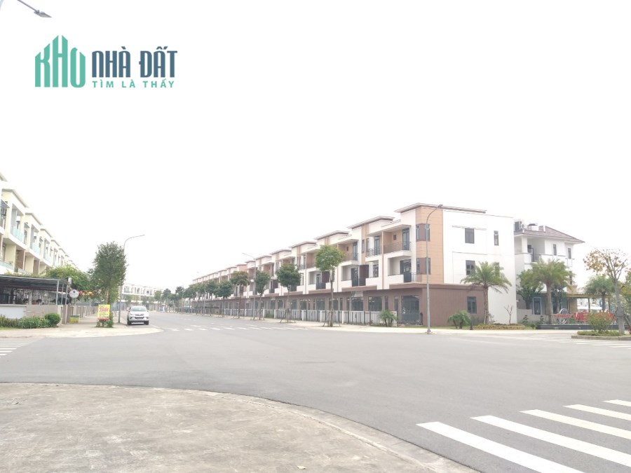 Chỉ 47 tr/m² SH đường 26m,120m² xây 3 tầng hoàn thiện, KCN Vsip Bắc Ninh