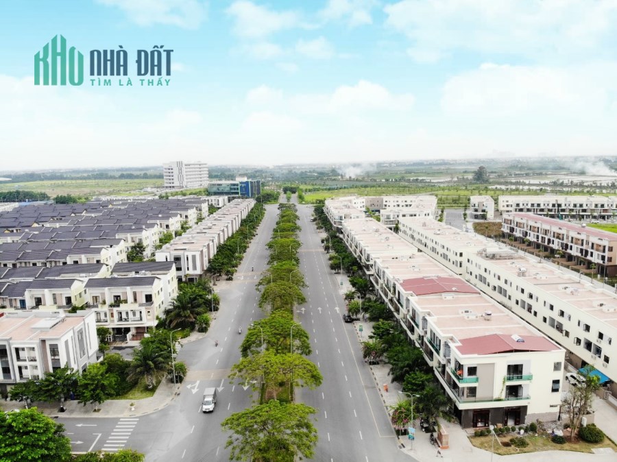 Chỉ 47 tr/m² SH đường 26m,120m² xây 3 tầng hoàn thiện, KCN Vsip Bắc Ninh