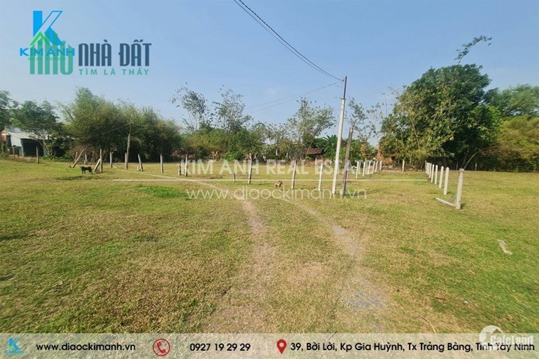 Cần tiền kinh doanh - Bán đất Thổ cư Trung tâm Thị xã Trảng Bàng, Tây Ninh: