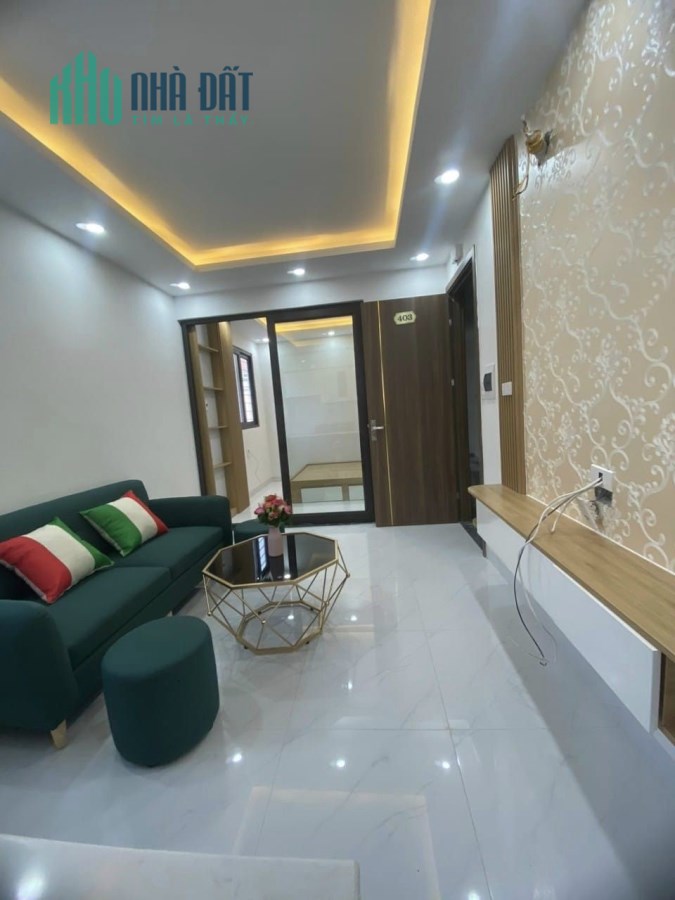 Bán CCMN ngõ 66 Triều Khúc, Thanh Trì, 94m2x8T, mt5.5m, 26PKK full nội thất
