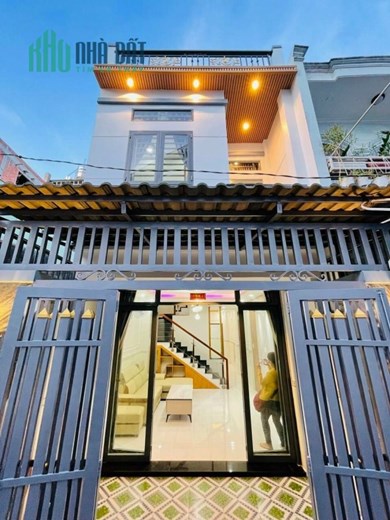 NHÀ ĐẸP GÒ VẤP 56M2, 4 x 14 2L 3PN  TẶNG FULL NT NHƯ HÌNH,  SỔ VUÔNG VỨC HOÀN CÔNG