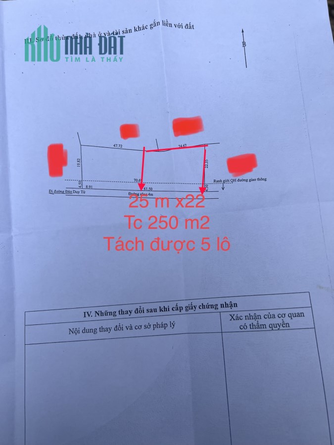 🌳ĐẤT HẺM ĐÀO DUY TỪ 25X 20 TC 250 M2 🌳BÁN 300 LÔ ĐẤT GIA LAI 🌳