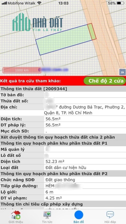 Nhà hẻm ôtô sát Mt Dương Bá Trạc 4x14m P2 Q8 - 6 tỷ