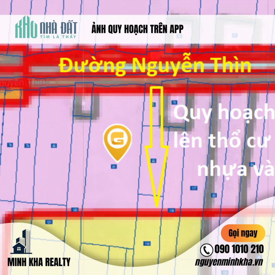 Bán 2.800m2 (21m x 126m) đất mặt tiền Gò Công Tây đường Nguyễn Thìn giá chỉ 1.5tr/m2 LH 090 1010