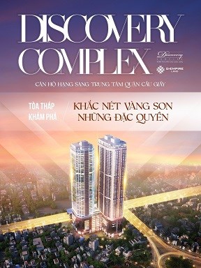MỞ BÁN ĐỢT CUỐI 79 CĂN HỘ THUỘC SUẤT NGOẠI GIAO DỰ ÁN DISCOVERY 302 CẦU GIẤY