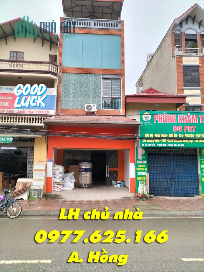 Chính chủ cho thuê nhanh Căn nhà mặt phố  quốc lộ 21 B Thị Trấn Kim Bài Thanh Oai Hà Nội