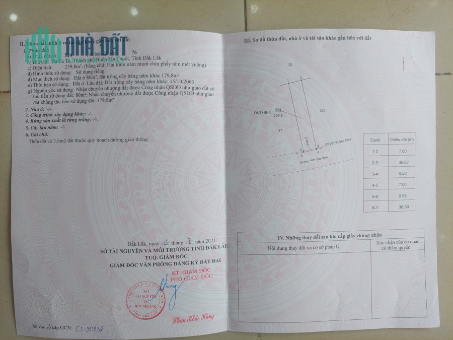 CHÍNH CHỦ CẦN BÁN LÔ ĐẤT TÂM HUYẾT VỊ TRÍ MẶT TIỀN.