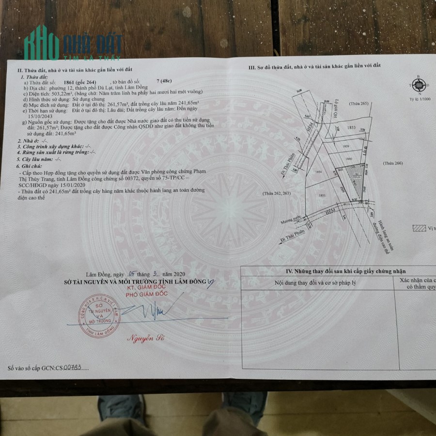 Sở Hữu Ngay Lô Đất Đẹp Vị Trí Đắc Địa Tại Phường 12, TP Đà Lạt, Lâm Đồng