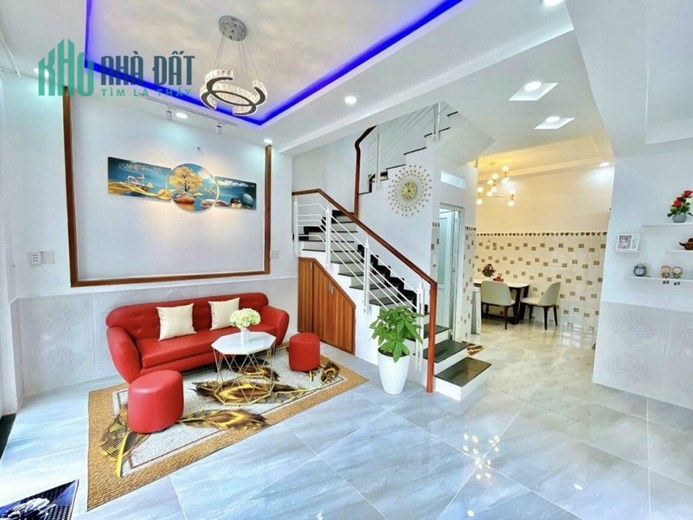 Bán Nhà Mới Ở Ngay Đường Xe Hơi 45m2 Lê Văn Thọ nhỉnh 4 tỷ