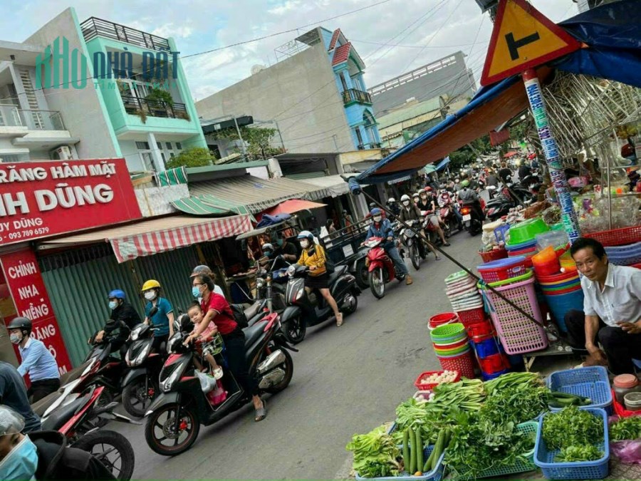 Bán nhà Mặt Tiền Chợ Hoa Cau, KD Sầm Uất Phước Long B,Q9  nhỉnh 8 tỷ
