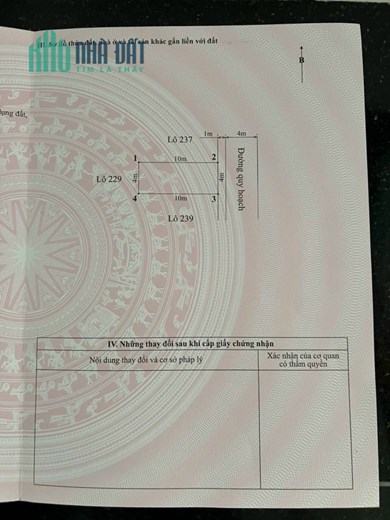 Bán đất số 238 Tái định cư Sao Sáng - Ngô Gia Tự diện tích 40m GIÁ 2.72 tỉ cực đẹp