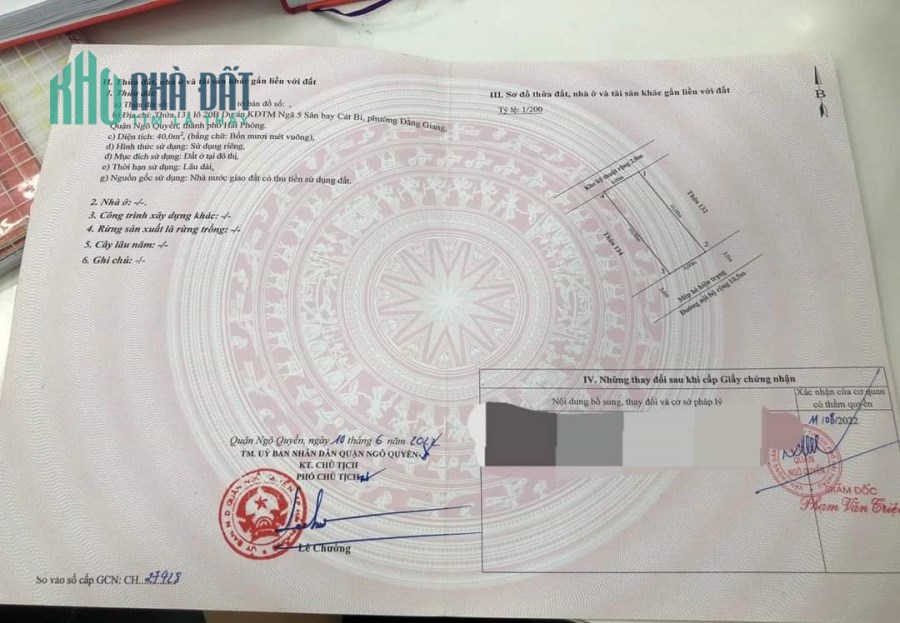Bán đất lô số 133 lô 20B Lê Hồng Phong diện tích 40m sau BigC cực đẹp GIÁ 3.2 tỉ