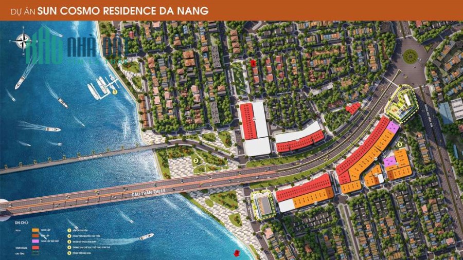 HÀNG NÓNG 2 LÔ 190m2 MT Phan Huy Chú- Sun Cosmo Residence- Giá đầu tư hấp dẫn CHỈ 11 tỷ